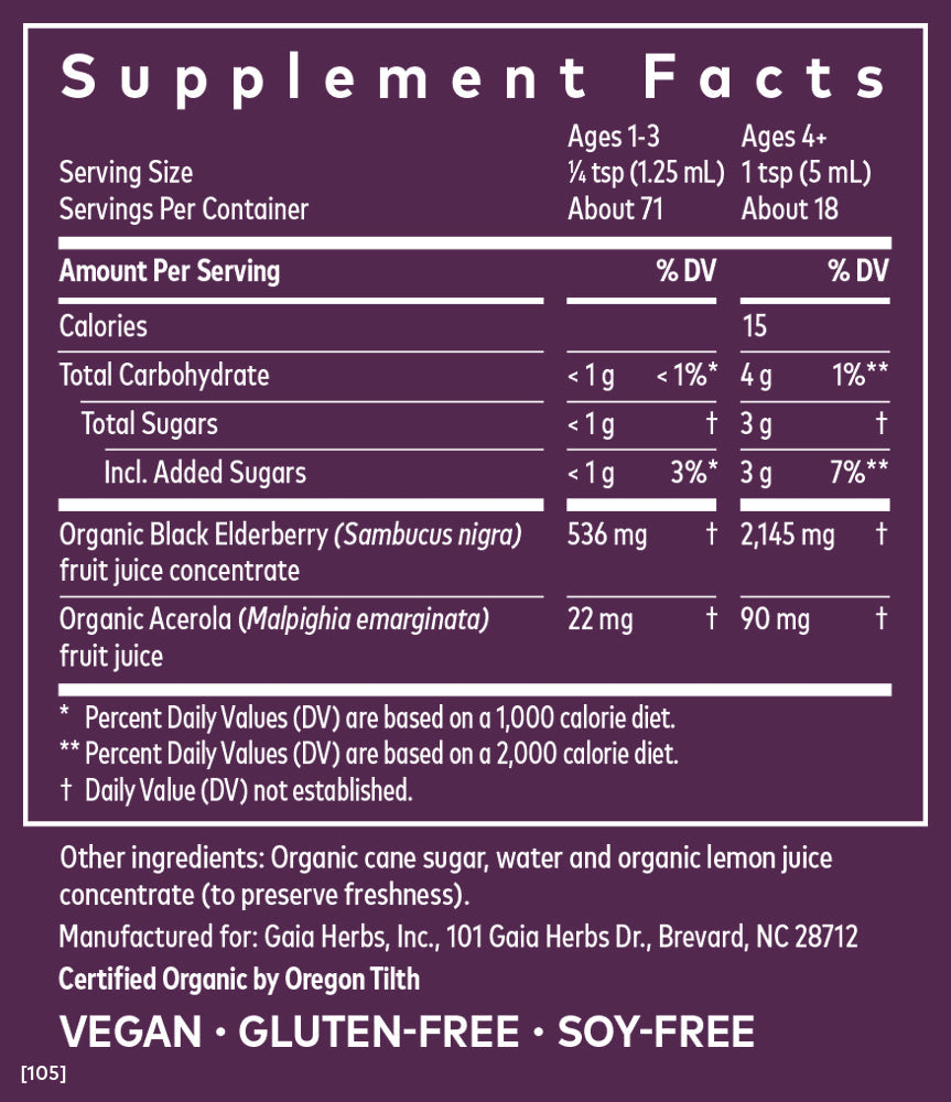 Black Elderberry Syrup