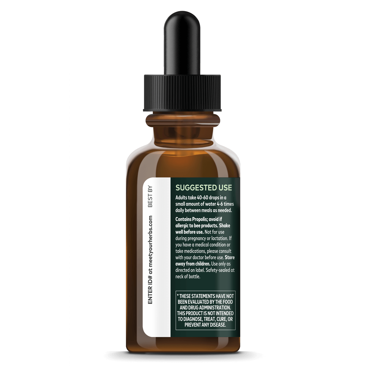 Gaia Herbs Echinacea Goldenseal Supreme suggested use || 1 oz