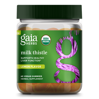 Gaia Herbs Milk Thistle Gummies || 60 ct