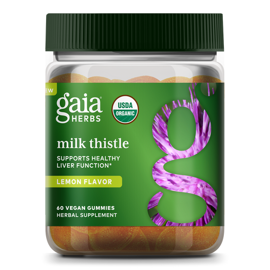 Gaia Herbs Milk Thistle Gummies || 60 ct
