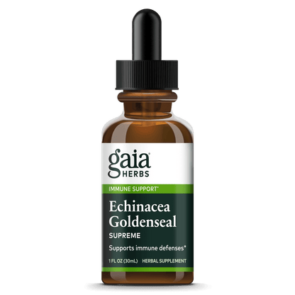 Gaia Herbs Echinacea Goldenseal Supreme for Immune Support || 1 oz